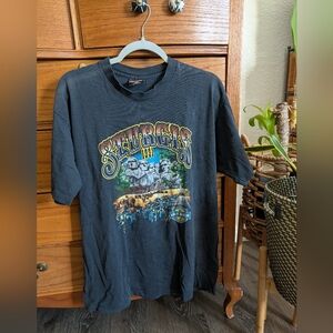 Sturgis 1991 Black Graphic T-Shirt